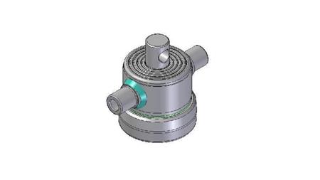 6001F -TELESCOPISK CYLINDER STANDARD/HUL 6 TRIN REJSE 450 FI 124