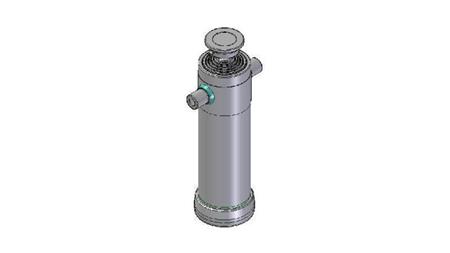 6012S -TELESCOPIC CYLINDER STANDARD/BALL 6 STUFEN HUB 2977 DURCHMESSER 152