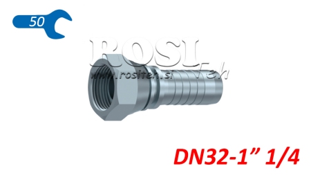 POŁĄCZENIE HYDRAULICZNE BSP ŻEŃSKIE DN32-1 1/4