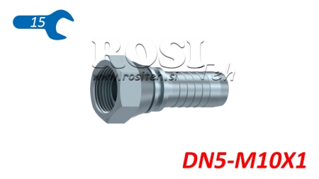 HYDRAULICKÉ PŘIPOJENÍ BSP ŽENSKÉ DN5-M10X1