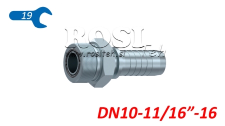 HYDRAULICKÉ SPOJENÍ AGORFS MUŽ DN10-11/16-16