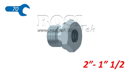 HYDRAULISCHE ADAPTER MAN-VROUW 2- 1 1/2