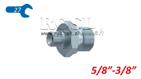 HYDRAULISCHE REDUCER BSP 5/8-3/8