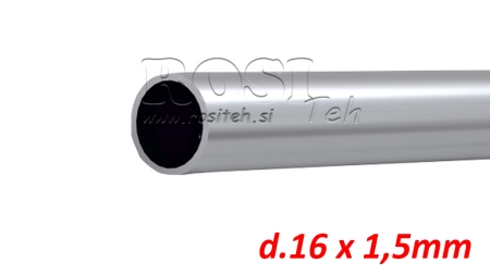 ΥΔΡΑΥΛΙΚΟΣ ΣΩΛΗΝΑΣ ΜΕΤΑΛΛΙΚΟΣ d.16 x 1.5mm