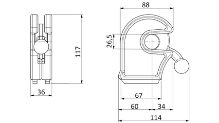 TIPO CHIUSURA LATERALE BLOCO FEMALE