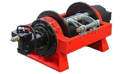 HYDRAULISCHE WINSCH DWHI 300 HD - 13605 kg