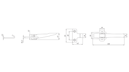 BORDWANDVERSCHLUSS TYP NAPA XL