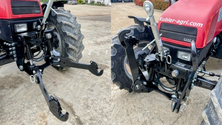 KIT UNIVERSEL HYDRAULIQUE FRONTAL ( AVANT) 2 EME CATEGORIE POUR TRACTEUR 1500KG