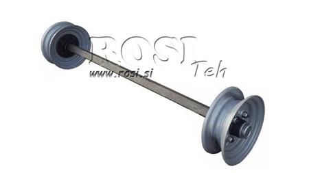 AKSEL 900 kg ILMAN JARRUJA 8'' PYÖRILLÄ