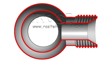 HIDRAULIČNI PRIKLJUČAK OČNI M16x1,5-16,7