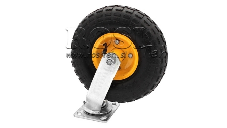 LUFTREIFENRAD 27/30CM MIT DREHBAREM FUSS SC100