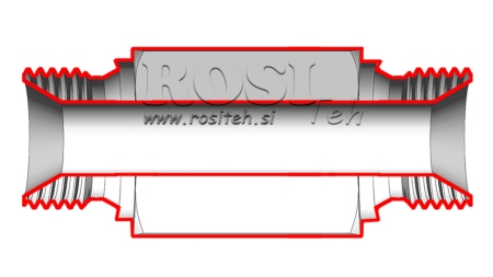 HYDRAULICZNY ADAPTER MĘSKI-MĘSKI 3/4