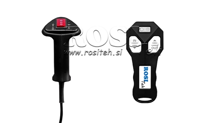 12 V ELEKTRISCHE SEILWINDE RS-8000 - 3620 KG - STAHLSEIL - ECO
