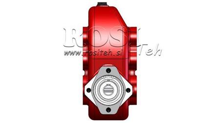 GEARBOX RT190 FOR HYDRAULIC MOTOR MP/MR/MS RATIO 10.2:1