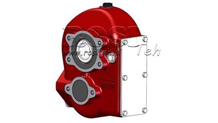 GEARBOX RT190 FOR HYDRAULIC MOTOR MP/MR/MS RATIO 10.2:1