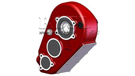 GEARBOX RT650 FOR HYDRAULIC MOTOR MP/MR/MS RATIO 37.8:1