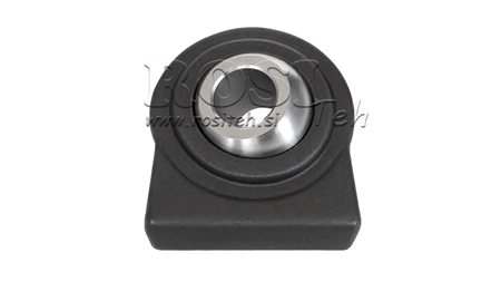 SUPPORTO ROTULA PIATTO A SALDARE CAT.3 FI38,4/80