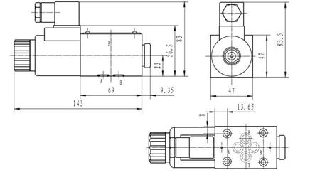 CETOP 3_1 SPOLE DIMENSIONER 3A