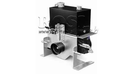 HYDRAULISCHER TRAKTORAGGREGAT KAPAZITÄT 100 lit DURCHFLUSS 53 lit/min 4 X Z80 - MIT ÖLKÜHLER