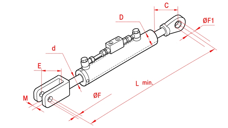 SEITLICHE HUBSTREBENVERSTELLUNG - JOHN DEERE 70/35min.680 tip (2) fi 21/21