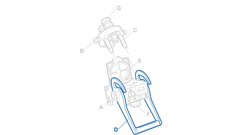 HEBEL FÜR MULTI-FASTER 4WEG 3/8 FESTER TEIL