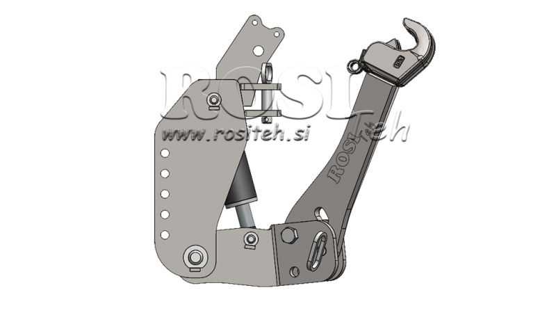 UNIVERZÁLIS FRONT HIDRAULIKA 3 KAT TRAKTORHOZ 2250kg