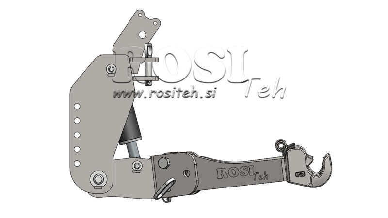 UNIVERZÁLIS FRONT HIDRAULIKA 3 KAT TRAKTORHOZ 2250kg