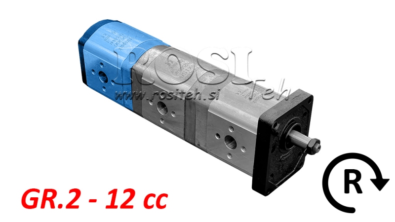 HYDRAULIKPUMPE 20C12X066 HINTEN GR.2 12 CC RECHTS