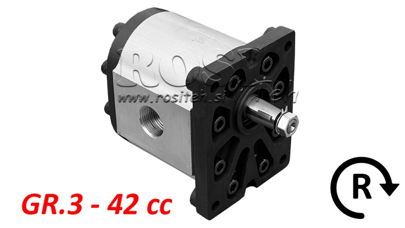 HYDRAULICKÉ ČERPADLO GR.3 42 CC PRAVÉ - ZÁVIT
