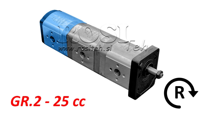 HYDRAULIKPUMPE 20C25X066 HINTEN GR.2 25 CC RECHTS
