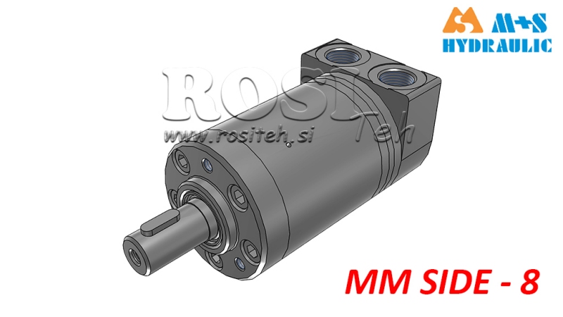 HYDRAULICKÝ MOTOR MM 8 - BOČNÍ
