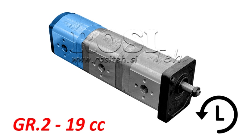 HYDRAULICKÉ ČERPADLO 20A19X066 REAR GR.2 19 CC ĽAVÁ