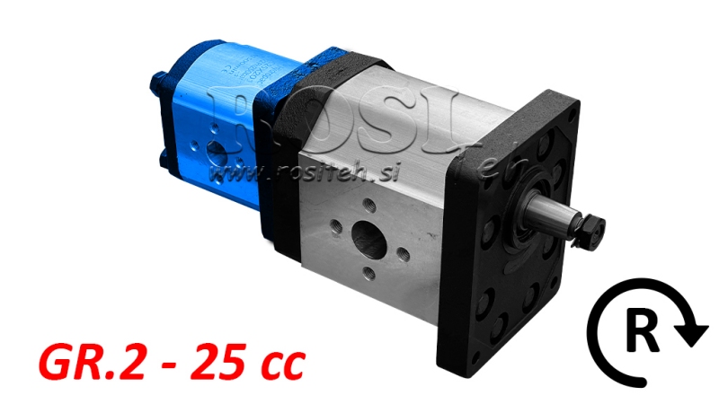 HYDRAULIKPUMPE 20C25X201 ZWEITE GR.2 25 CC RECHTS
