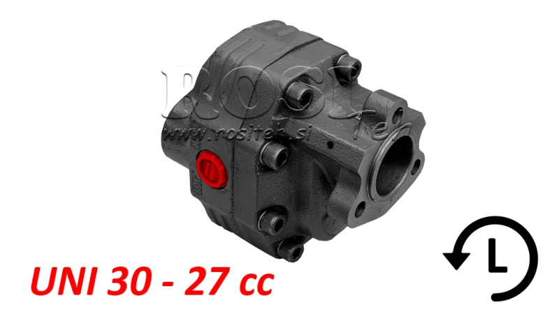 HIDRAULIČNA LITOLJEVANA PUMPA UNI30-27cc-230 bar LIJEVA
