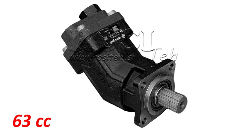 HYDRAULISK GJUTJÄRNSPUMP 65CC BANANA