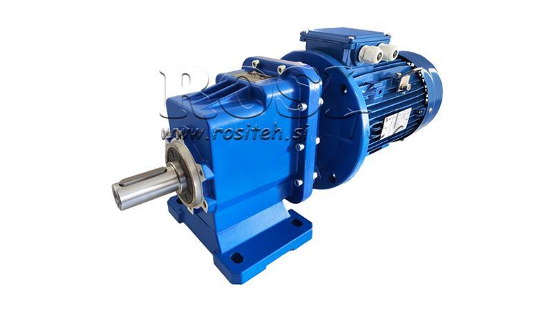 3ph 3,0kW-ELECTRIC MOTOR WITH ERC04 GEARBOX MS100 57 rpm