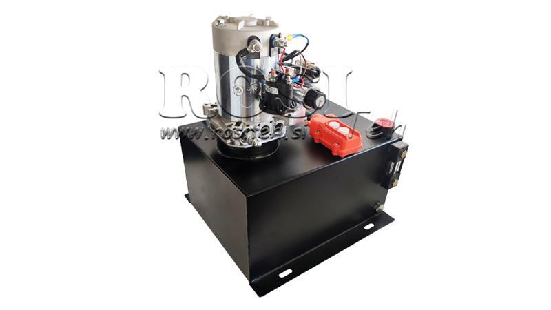 ΜΙΝΙ ΥΔΡΑΥΛΙΚΟΣ ΣΥΝΑΓΩΓΟΣ 12V DC - 1.6kW = 2.1cc - 25 λίτρα - διπλής κατεύθυνσης συναρμολόγηση (μεταλλικό)