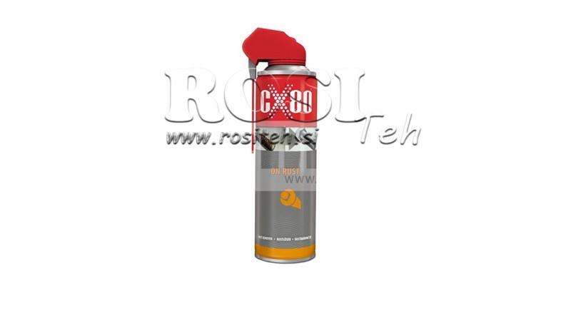 CX80 SREDSTVO ZA UKLANJANJE RĐE 500 ML DUO SPRAY