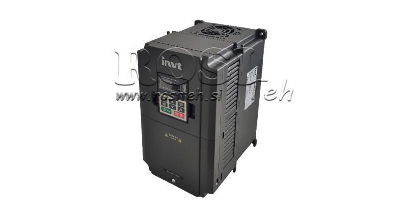 FREQUENTIEOMZETTER-INVERTER 3Fase 5.5kW GD20-5R5G-4-EU