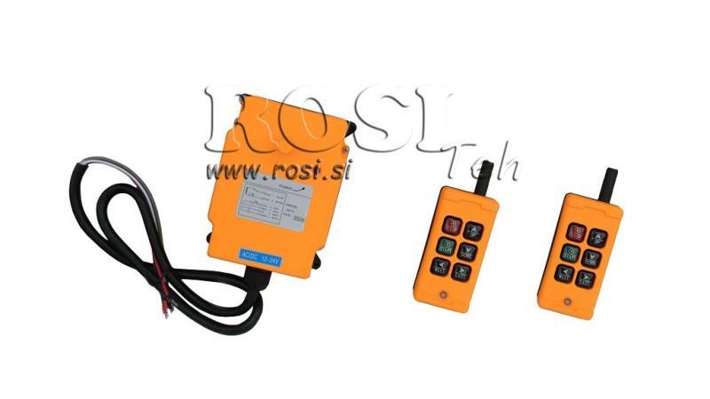 TELECOMANDO RADIO 4CH - 12/24V DUO