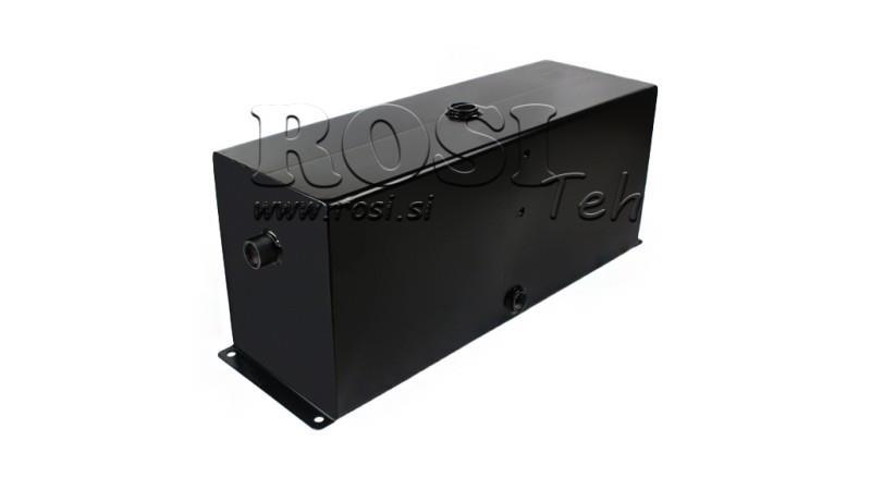 METALLTANK 25 LITER WÜRFEL 260x170x600mm