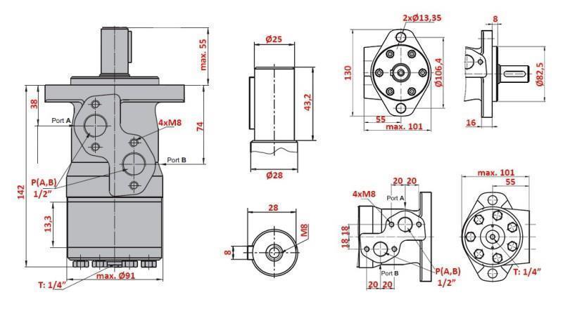 HYDROMOTOR MP 100