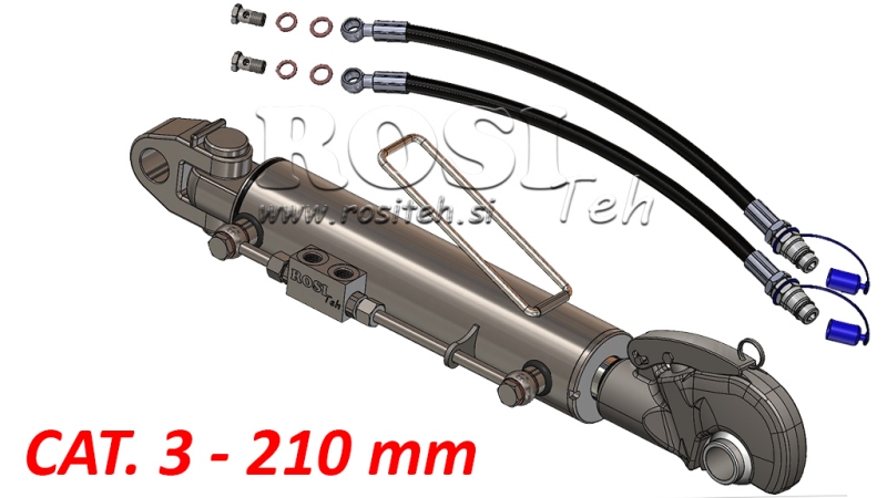 HYDRAULINEN TYÖNTÖVARSI SPECIAL - 3 CAT. 80/40-210 (90-210HP)(32.2 - gr.3)
