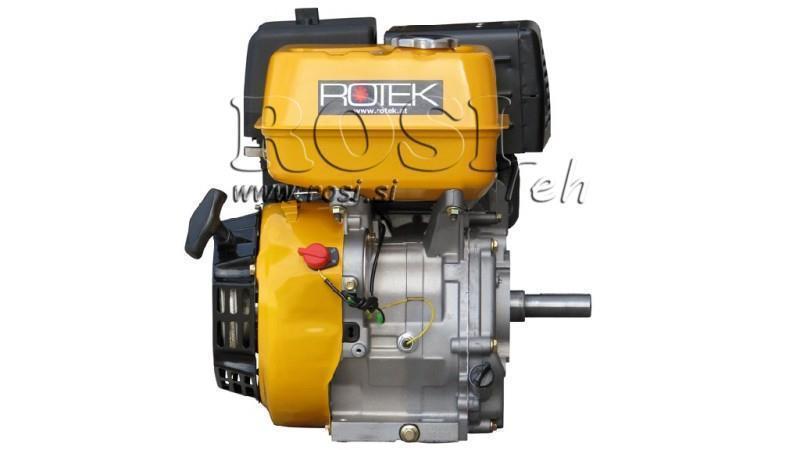 bencinski motor EG4-420cc-9,6kW-13,1HP-3.600 U/min-H-KW25x88.5-ročni zagon