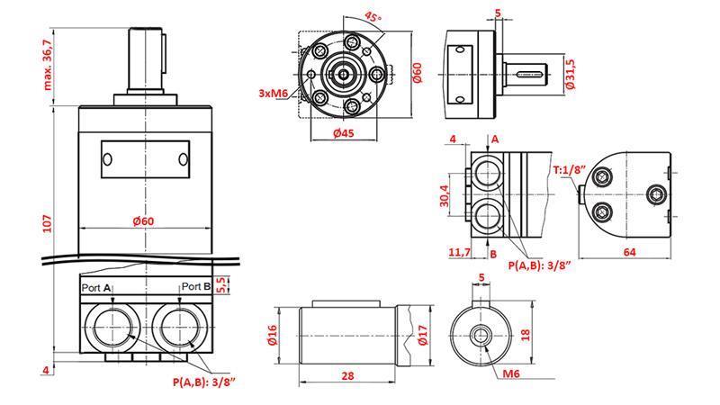 HIDROMOTOR MM 12,5 -side