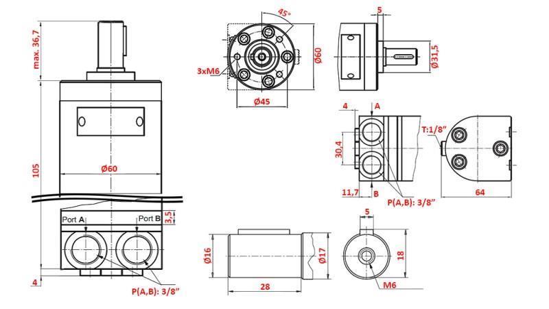 HYDROMOTOR MM 8 -side