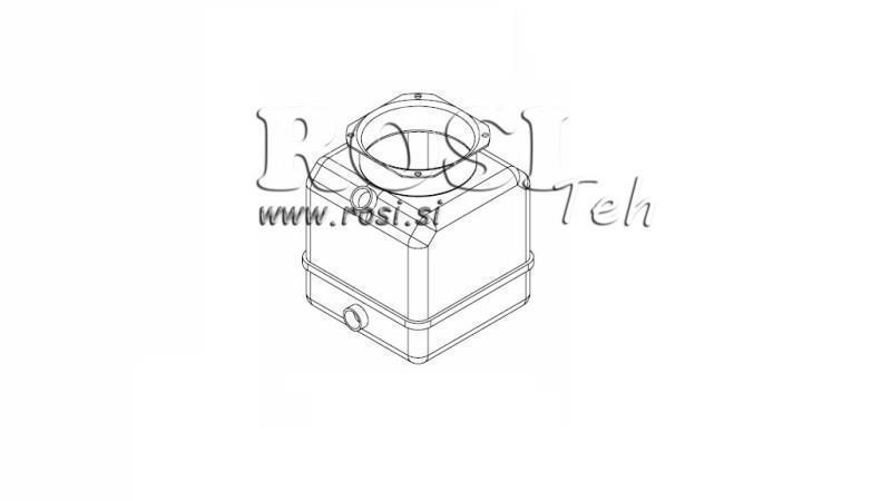 TANK PVC ROLL PP 6 LITER HORISONTAL-VERTICAL