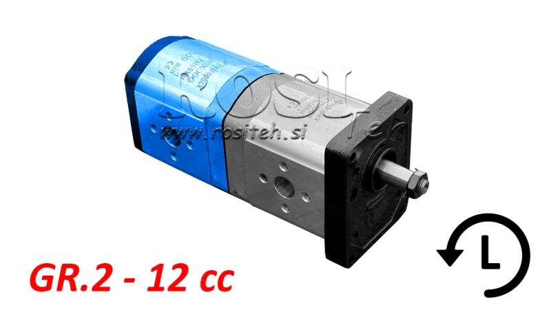ХИДРАВЛИЧНА ПОМПА 20A12X066 ЗАДНА GR.2 12 CC ЛЯВА