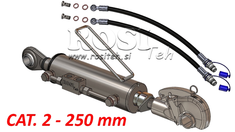 HYDRAULISK TOPPSTÅNG MED GÄNGAD FÅNGKROK - AUTOMATISK KAT. 3 - 80/40-250 (+95HP)(32,2)