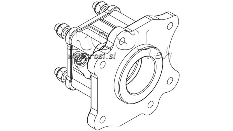 AUSGANG FÜR HYDRAULIKPUMPE - MERCEDES ATEGO-1 - 6 LÖCHER